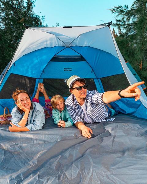 Imagem de Tenda de praia OutdoorMaster Ocracoke Coast 4 pessoas UV 50+