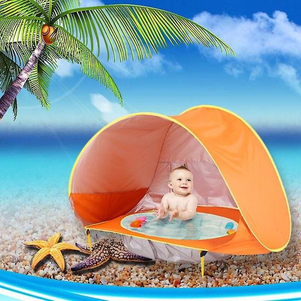 Imagem de Tenda de praia para bebês Wokex Waterproof com proteção UV com piscina