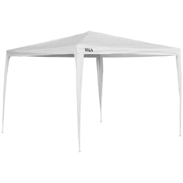 Imagem de TENDA GAZEBO 3 m x 3 m POLIETILENO - BRANCO  (P55)