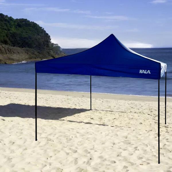 Imagem de Tenda Gazebo 3x3m Impermeavel Reforçada Dobravel Praia Pesca