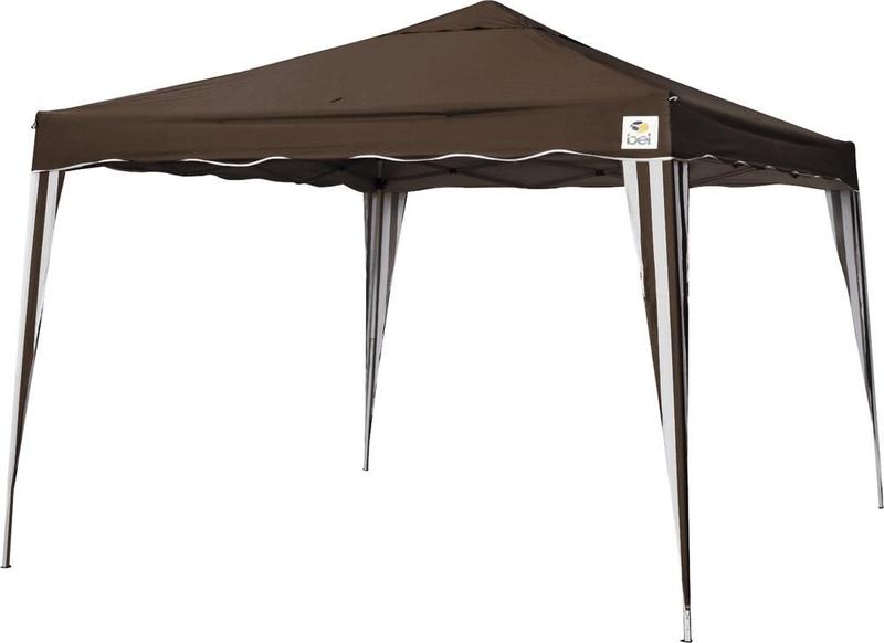 Imagem de Tenda Gazebo Dobrável 3,00 X 3,00 m Marrom - Bel Lazer