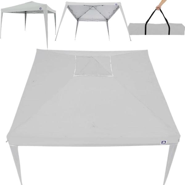 Imagem de Tenda Gazebo Dobravel Portatil Desmontavel Belfix 3x3 Branco