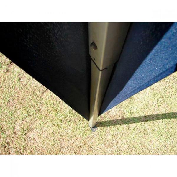 Imagem de Tenda Gazebo Dobravel Trixx 3x3 M + 2 Cadeiras de Pesca Azul  Nautika 