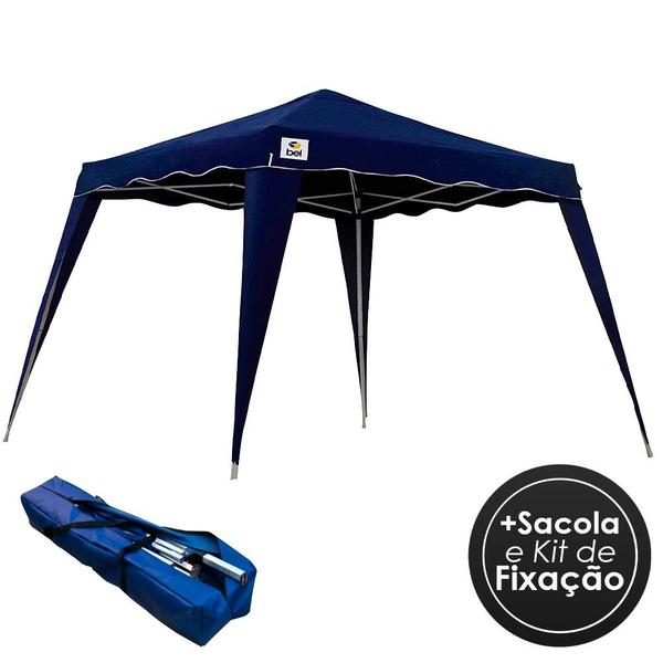 Imagem de Tenda gazebo em poliester 3,00x3,00m belfix 331100