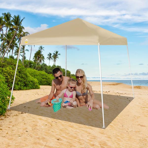 Imagem de Tenda Gazebo Pop Up CROWN SHADES 6,5 x 6,5 Pés - Pergola de Pés Inclinados Bege