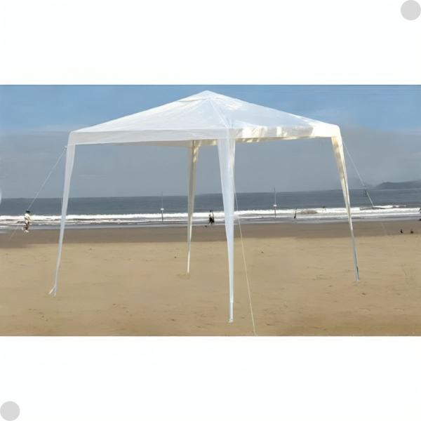 Imagem de Tenda Gazebo Rafia Branco 3x3m 003537 Mor