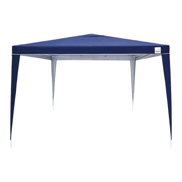 Imagem de Tenda Gazebo Tubular 3m x 3m Poliéster Azul Bel