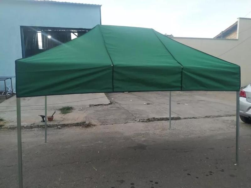 Imagem de Tenda Sanfonada 3x2 PVC Nylon Práticas, resistentes, versáteis e fáceis de montar.