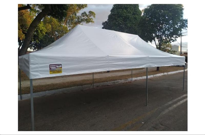 Imagem de Tenda Sanfonada 6,0X3,0 Metros PVC VINILICA