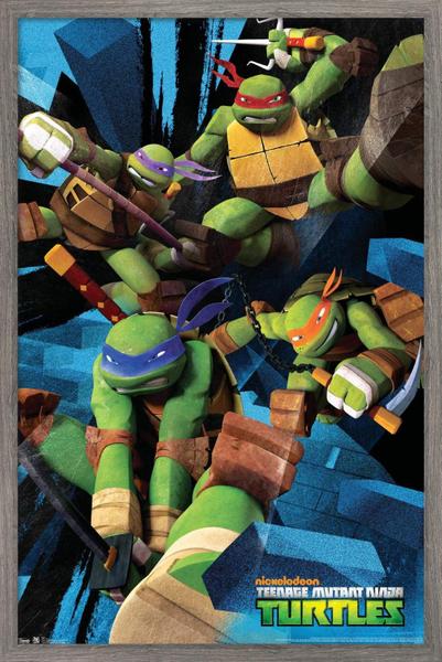 Imagem de Tendências de pôsteres de parede International Nickelodeon TMNT Attack