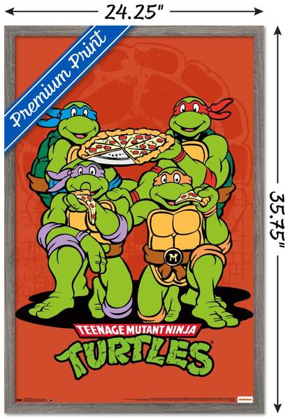 Imagem de Tendências de pôsteres de parede International Nickelodeon TMNT Pizza