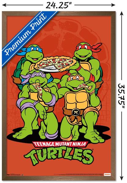 Imagem de Tendências de pôsteres de parede International Nickelodeon TMNT Pizza