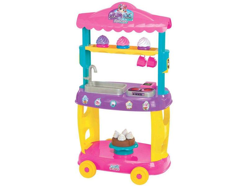 Imagem de Tendinha Confeitaria Food Truck Doces 8084 - Magic Toys 7 Peças