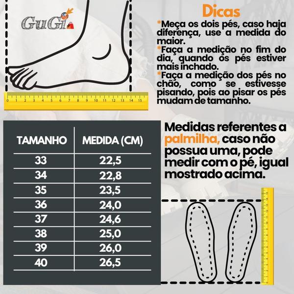 Imagem de Tenis Academia Feiminino Casual Confortavel Moda Blogueira - TCK01 P