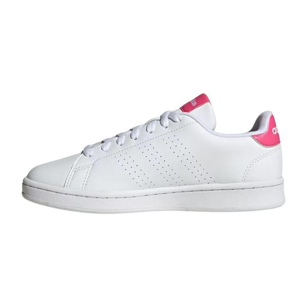 Imagem de Tênis Adidas Advantage Casual Branco e Rosa - Feminino