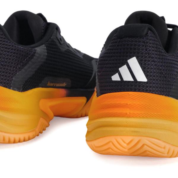 Imagem de Tênis Adidas Barricade 13 All Court Preto e Laranja