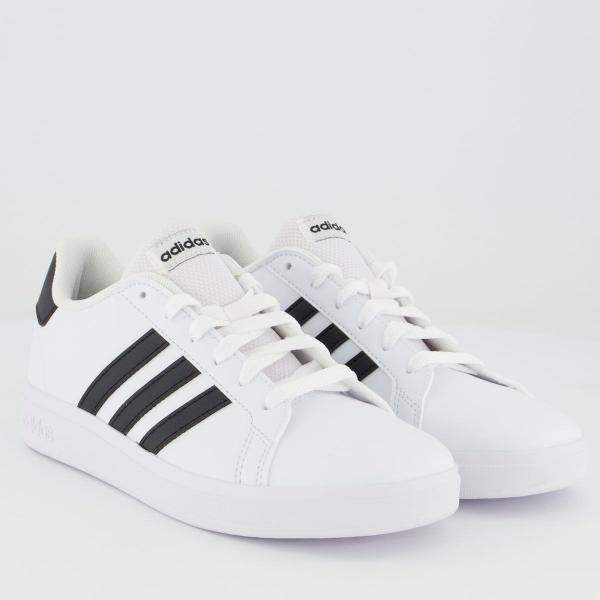 Imagem de Tênis Adidas Grand Court 2.0 Juvenil Branco