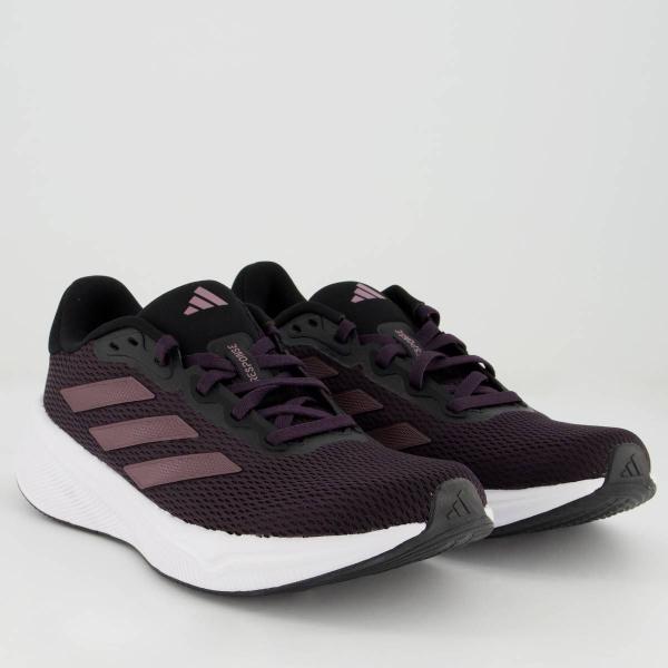 Imagem de Tênis Adidas Response Feminino Preto e Roxo