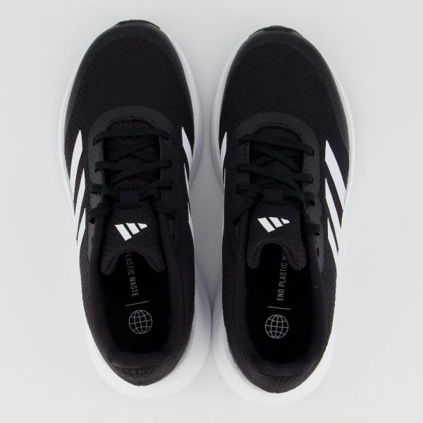 Imagem de Tênis Adidas Runfalcon 3.0 Juvenil Preto e Branco