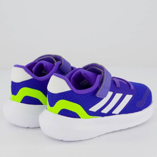 Tênis Adidas Runfalcon 5 EL Kids Azul Imagem de Tênis Adidas Runfalcon 5 EL Kids Azul