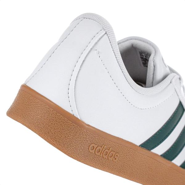 Imagem de Tênis Adidas VL Court Base Branco e Verde - Unissex