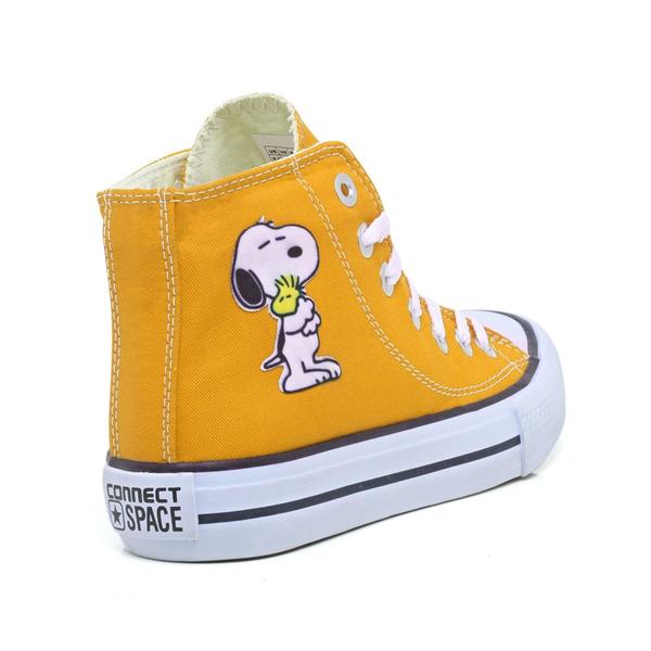 Imagem de Tenis All Snoopy Star Feminino Bota Botinha lançamento 725HI