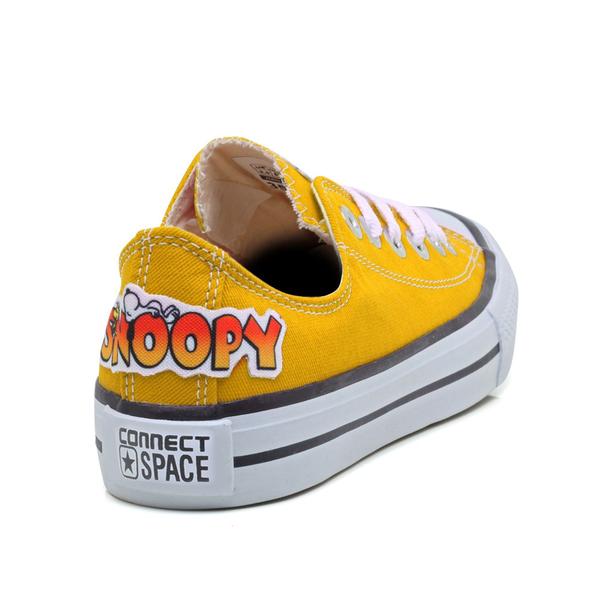 Tenis All Snoopy Star Feminino Retrô Clássico 925Te - Connect Space Imagem de Tenis All Snoopy Star Feminino Retrô Clássico 925Te
