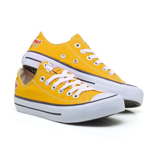 Tenis All Snoopy Star Feminino Retrô Clássico 925Te - Connect Space Imagem de Tenis All Snoopy Star Feminino Retrô Clássico 925Te