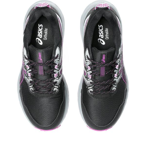 Imagem de Tênis ASICS GEL-Venture 9 - Feminino - Preto com Cinza e Rosa