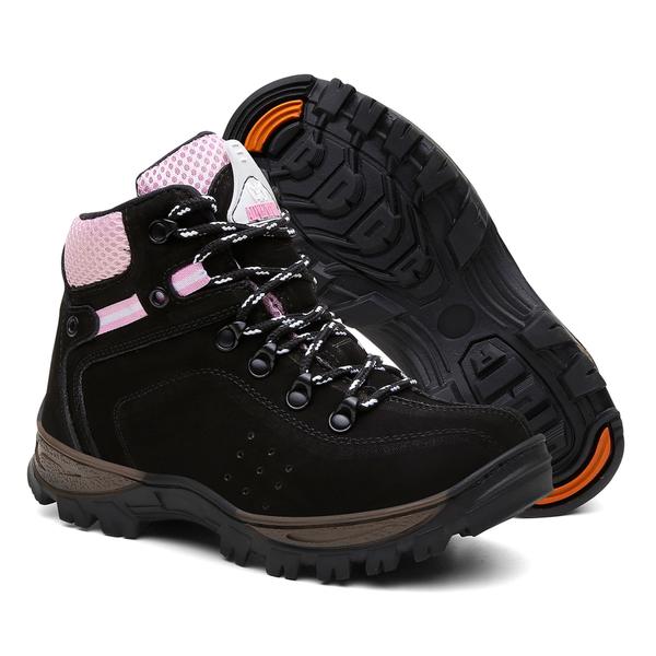 Bota De Caminhada Feminina R CORD - Impermeável E Antiderrapante