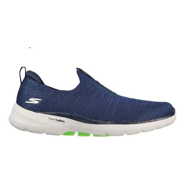 Imagem de Tênis Caminhada Skechers Go Walk 6 Glimmering 124502 Nvgr