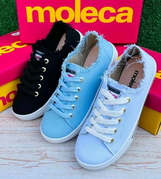 Tenis Casual Desfiado Moleca Feminino Original