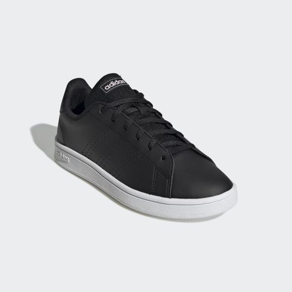 Tênis Casual Feminino Adidas Advantage Base Court Preto Imagem de Tênis Casual Feminino Adidas Advantage Base Court Preto