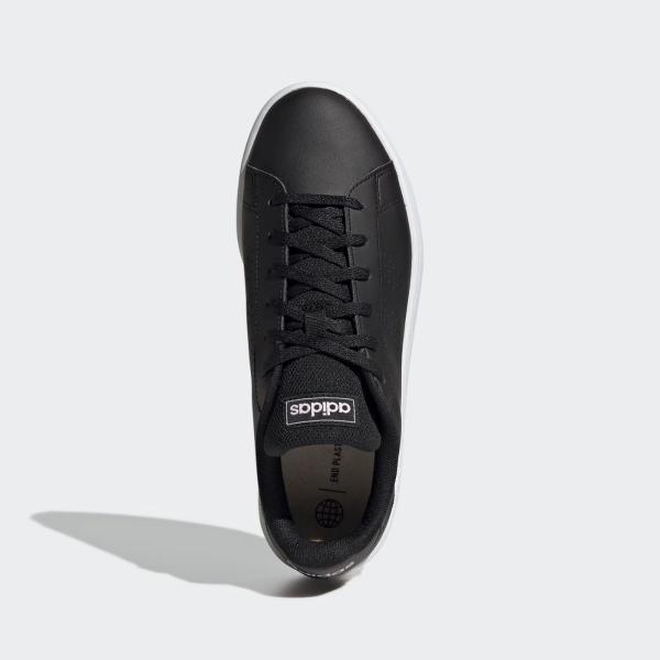 Tênis Casual Feminino Adidas Advantage Base Court Preto Imagem de Tênis Casual Feminino Adidas Advantage Base Court Preto