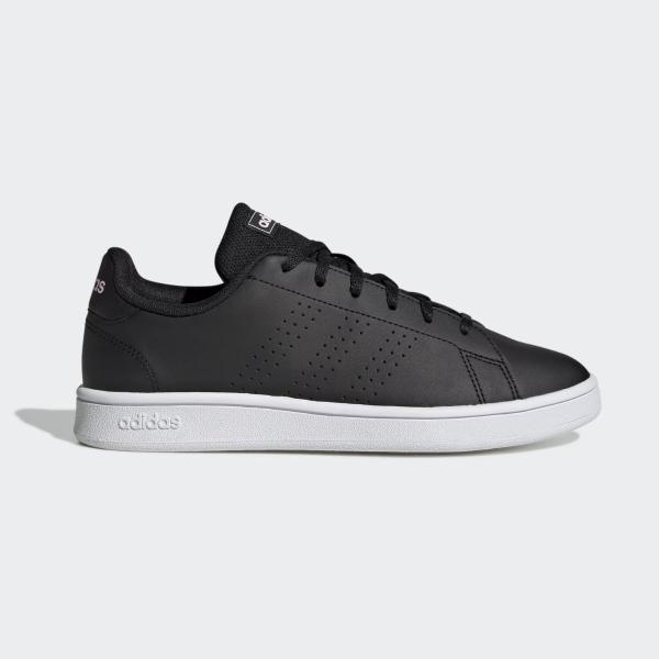 Tênis Casual Feminino Adidas Advantage Base Court Preto Imagem de Tênis Casual Feminino Adidas Advantage Base Court Preto