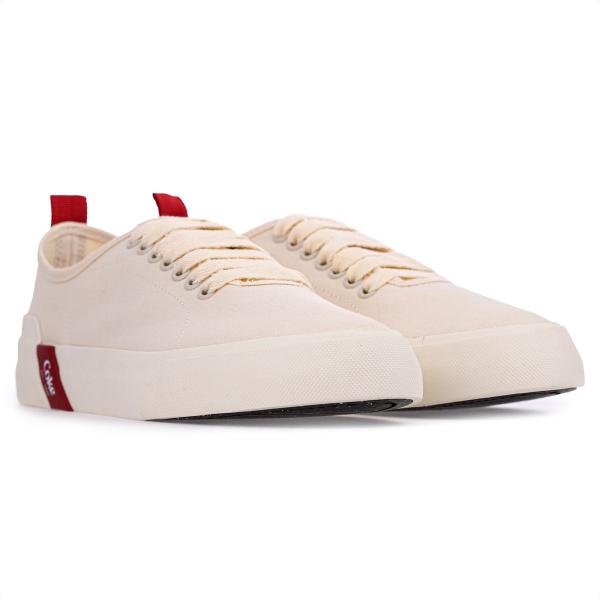 Imagem de Tênis Coca Cola Charlotte Canvas Off White - Feminino