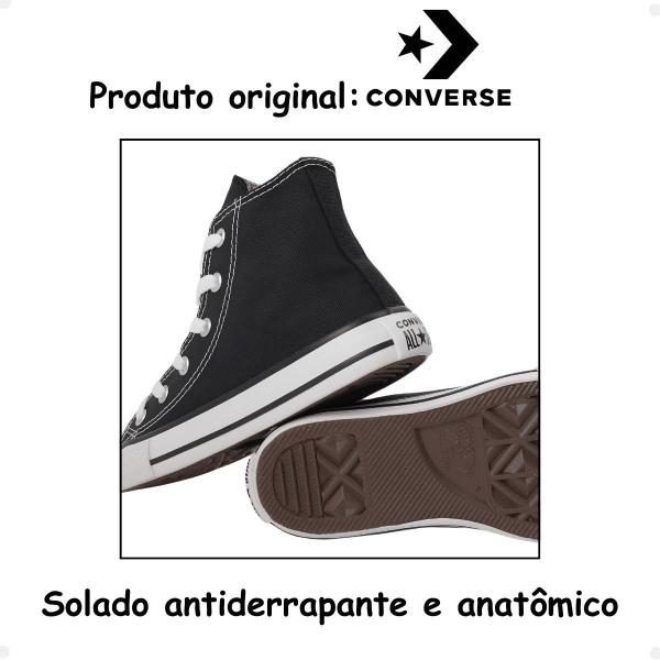 Imagem de Tênis Converse Original Adulto Juvenil Core Hi Cano Alto