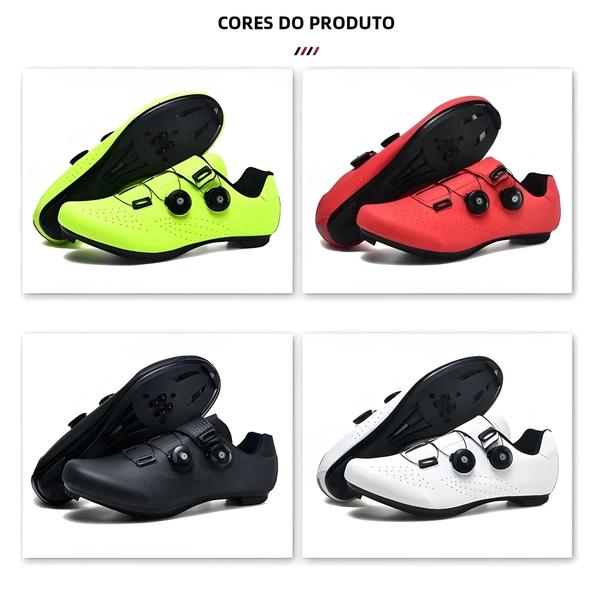 Imagem de Tênis de Ciclismo MTB Masculino - Botas para Estrada, Trilha e Corrida