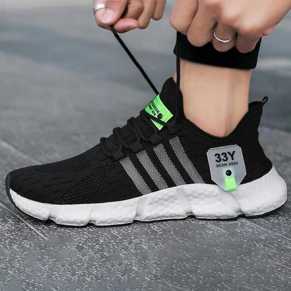 Tênis de Corrida Leve e Confortável para Homens e Mulheres - Design Respirável Imagem de Tênis de Corrida Leve e Confortável para Homens e Mulheres - Design Respirável