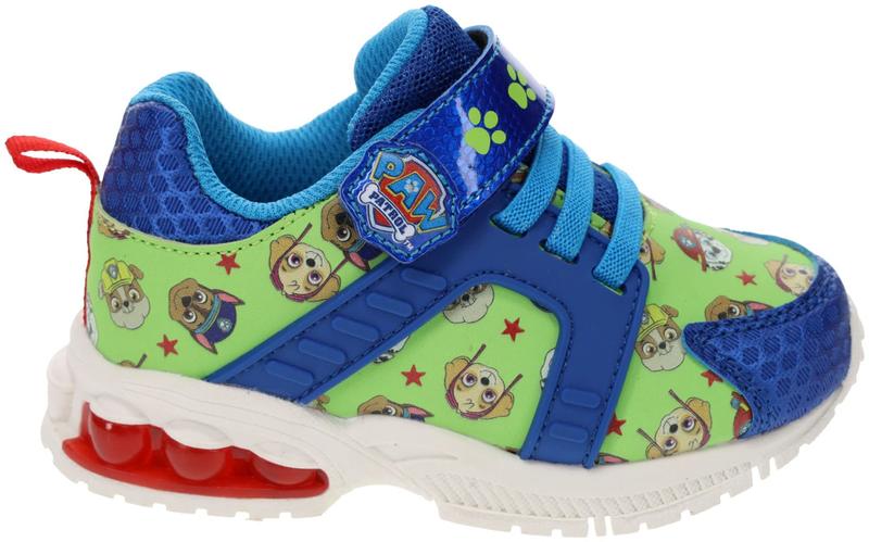 Imagem de Tênis de corrida Paw Patrol Light-Up para crianças azul/verde