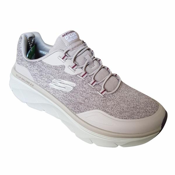 Imagem de Tenis Esporte Masculino Skechers DLux Walker 2.0 Conforto Castanho 232719