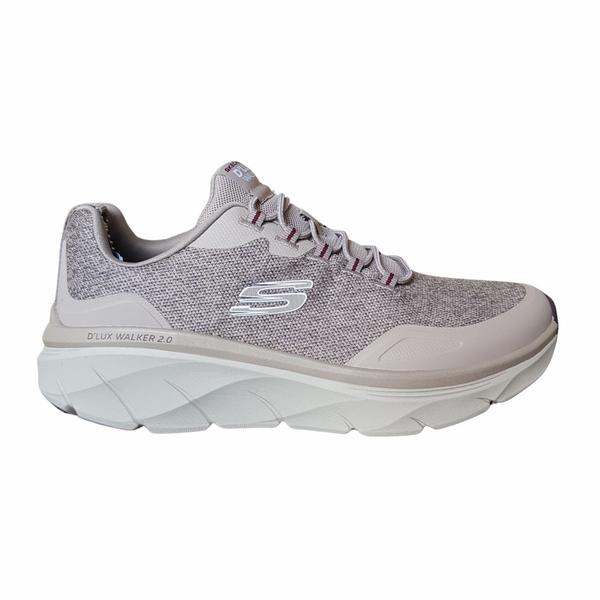 Imagem de Tenis Esporte Masculino Skechers DLux Walker 2.0 Conforto Castanho 232719