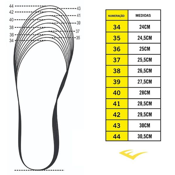 Imagem de Tenis Everlast Academia Cross Training + 2 Pares Meias Sport