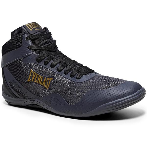 Imagem de Tênis Everlast Cano Alto Forceknit 5 Masculino - Cinza e Dourado