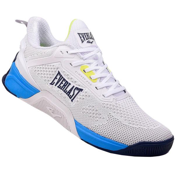 Imagem de Tênis Everlast Climber Pro Branco e Azul Masculino