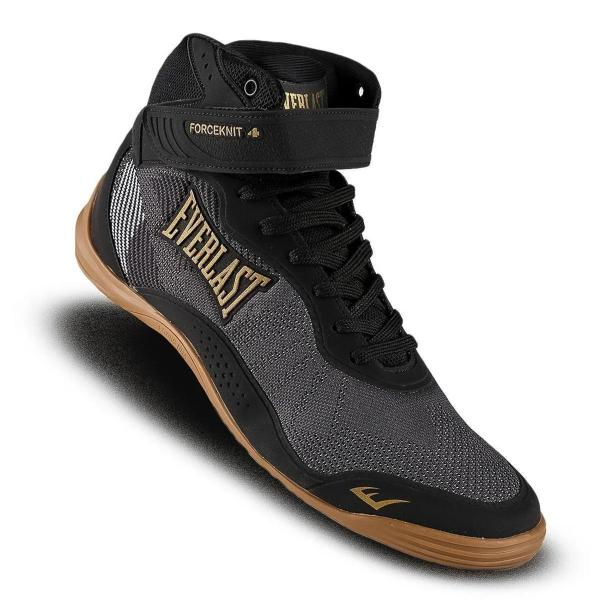 Imagem de Tênis Everlast Forceknit 4 Masculino - Preto e Dourado