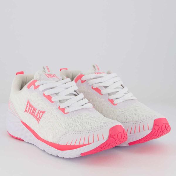 Imagem de Tênis Everlast Space Feminino Branco e Rosa