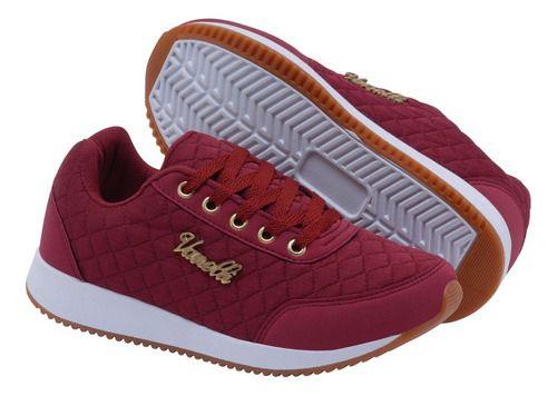Tênis Feminino Academia Corrida Malhar Caminhar Combo 3 Und - Vanelli Imagem de Tênis Feminino Academia Corrida Malhar Caminhar Combo 3 Und