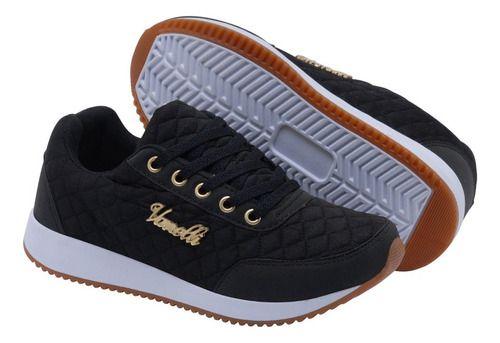 Tênis Feminino Academia Corrida Malhar Caminhar Combo 3 Und - Vanelli Imagem de Tênis Feminino Academia Corrida Malhar Caminhar Combo 3 Und