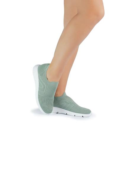 Imagem de Tênis Feminino Bebecê Slip On Knit Meia 1344-460